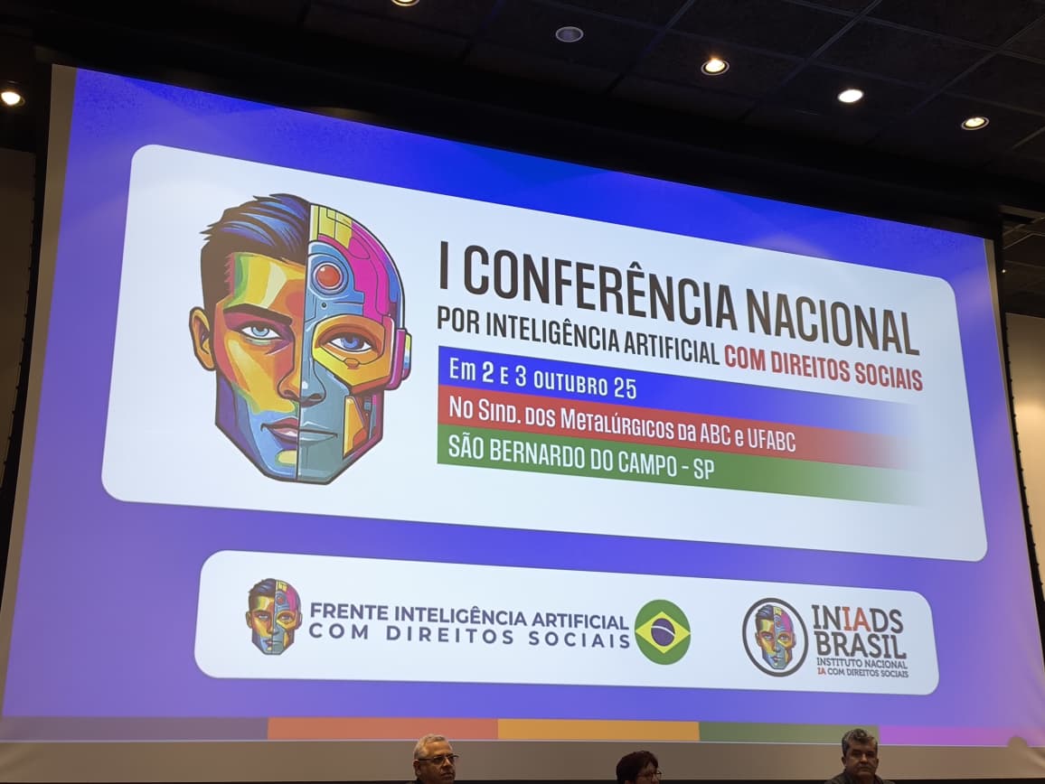I Conferência Nacional por Inteligência Artificial com Direitos Sociais